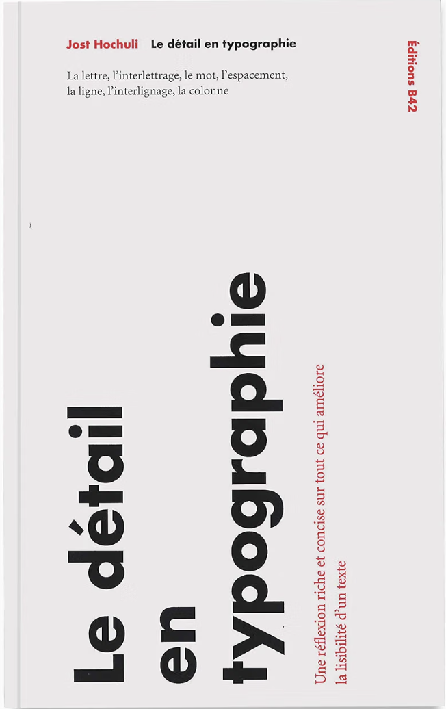 Le détaile en typographie