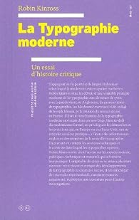 La typographie moderne